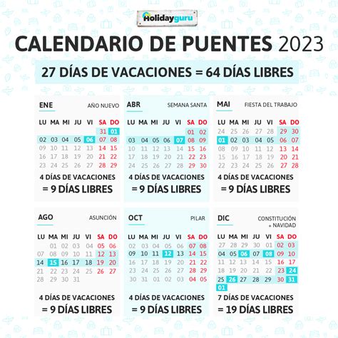 Nuevas Vacaciones 2023