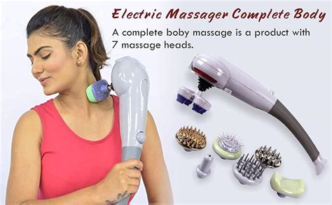 Dealsure Magic Corded Electric Massager Complete Body Head Neck