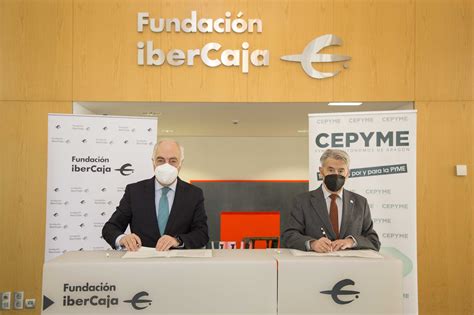 Fundación Ibercaja Y Cepyme Aragón Renuevan Su Colaboración Con El Programa Digital De