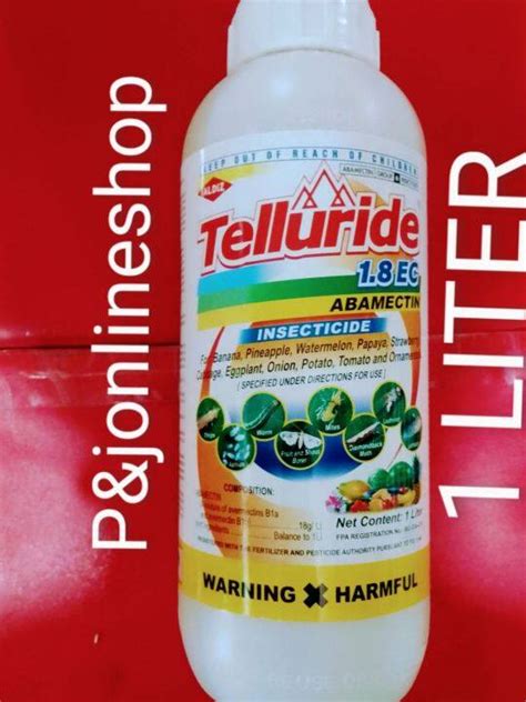 Telluride 1 8 Ec Abamectin Insecticide Liter By Aldiz Lazada Ph