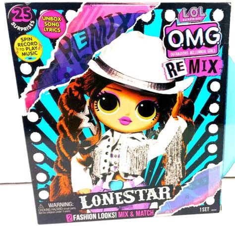 Lol Surprise Omg Remix Lonestar Fashion Doll W Surprises Record Set