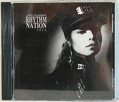 Janet Jackson Rhythm Nation 1814 1989 A M Records CD 3920 CD