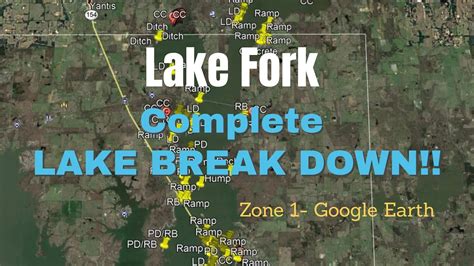 Lake Fork Lake Breakdown Zone 1 Find Fish Fast Youtube