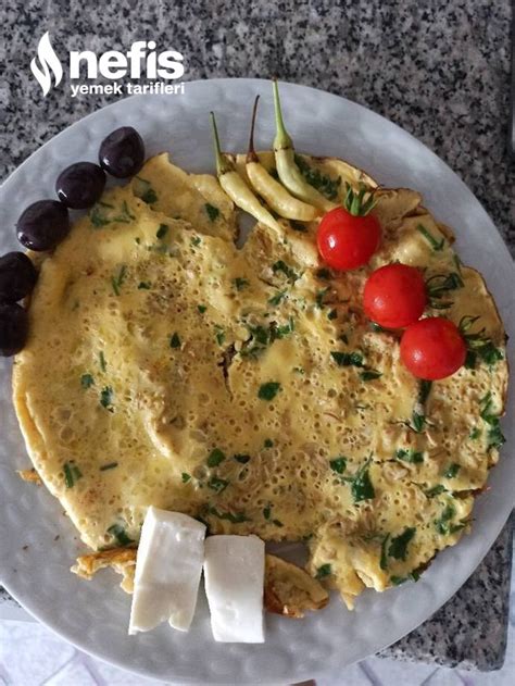 Yulafl Omlet Nefis Yemek Tarifleri