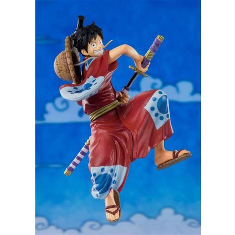 Figurine One Piece Luffy Wano Figuarts Zero Bandai Tamashii Nation