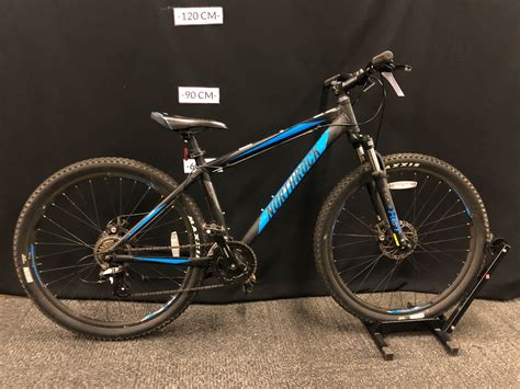 Black And Blue Northrock Xc27 21 Speed Front Suspension Mountain Bike