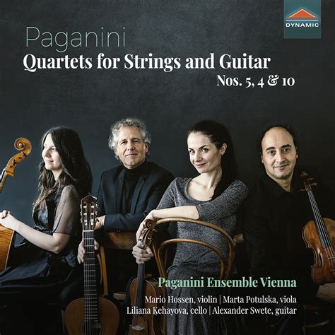 Paganini Ensemble Vienna Quartets For Strings And Guitar Nos