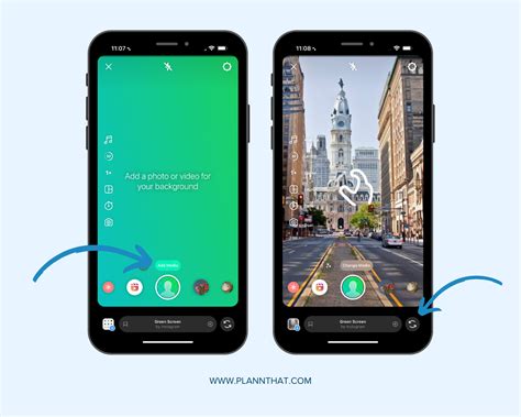 How To Use Green Screen On Your Instagram Reels Plann