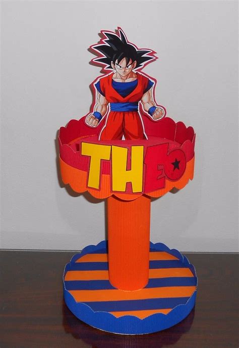 Image Result For Centros De Mesa De Dragon Ball Z Fiesta De Goku