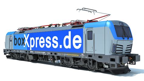 Modelo D Locomotora Siemens Vectron Turbosquid