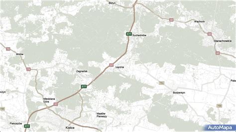 Mapa Czerwona Górka Czerwona Górka gmina Łączna na mapie Targeo