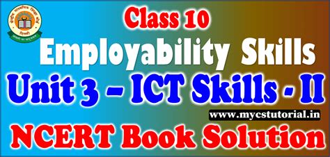 Class Employability Skills Multiple Choice Questions Mcqs Based On