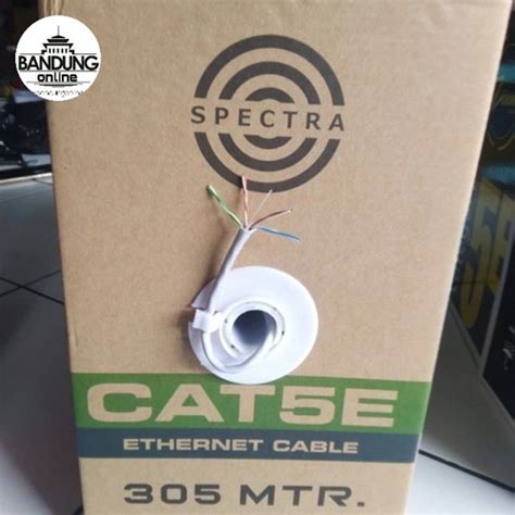 Jual Spectra Kabel Lan Utp Cat E M Original Kota Bandung