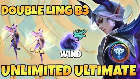 Double Ling B Astro Unlimited Ulti Tiada Henti Combo Meta Mobile