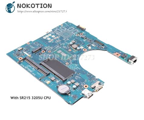 Nokotion For Dell Inspiron Laptop Motherboard Sr