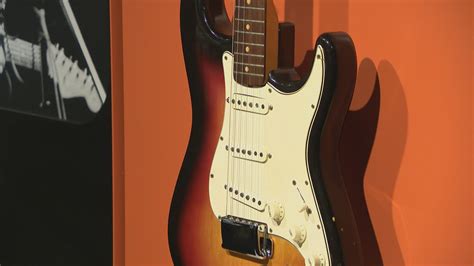 Bob Dylans Legendary Electric Guitar On Display In Chicago Chicago News Wttw