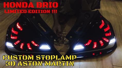 Custom Stoplamp Honda Brio Limited Edition By Rad Youtube