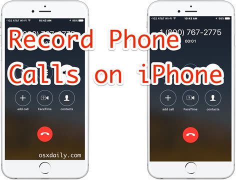 How To Record Iphone Phone Calls The Easy Way With Voicemail