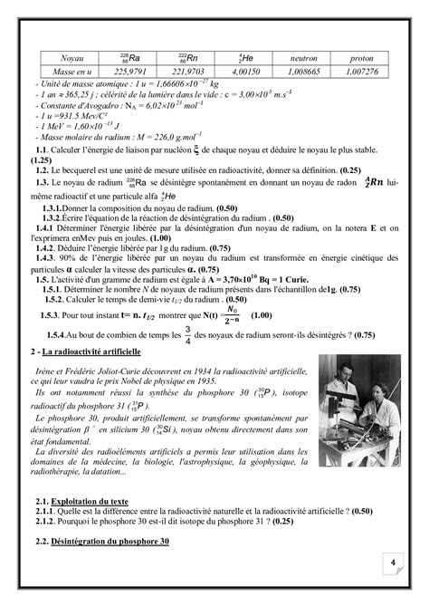 Devoir 2 Modèle 8 Physique Chimie 2 Bac Spc Semestre 1 Alloschool