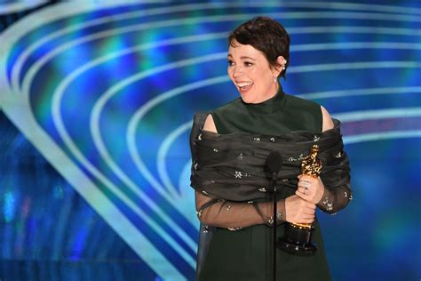 Olivia Colman Just Gave the Greatest Oscar Speech of All Time | BINJ.IN