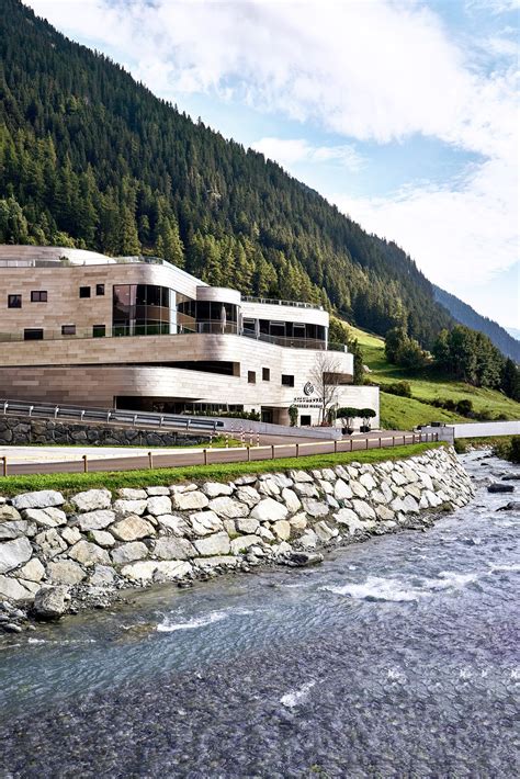 Architektur In Den Bergen Silvretta Therme Ischgl Tom Jasny