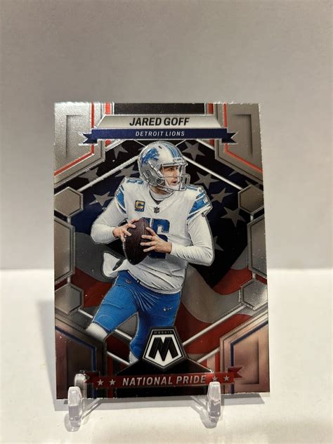 Panini Mosaic Jared Goff National Pride Detroit Lions Ebay