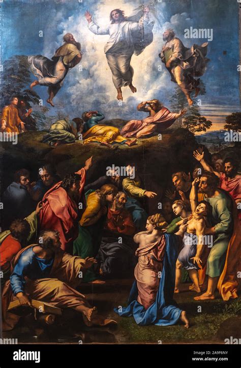 The Transfiguration - the last painting by the Italian High Renaissance ...