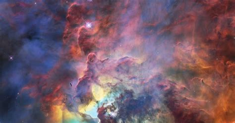 Friends Of Nasa The Lagoon Nebula Hubble S Th Birthday Picture