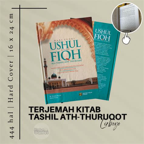 Jual Terjemah Kitab Tashilut Turuqot Teori Ushul Fikih Tashil At