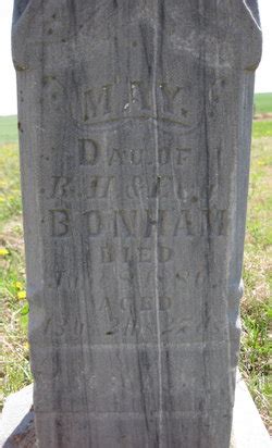 Eva May Bonham M Morial Find A Grave