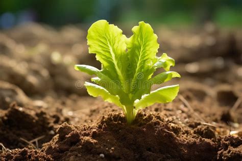 Lettuce Plant Field Ground Garden Stock Illustrations 319 Lettuce