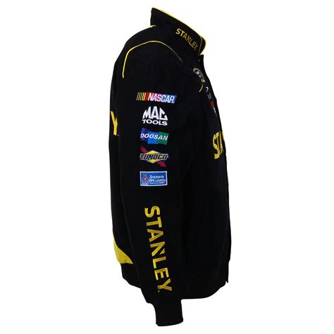 Mens Carl Edwards Black STANLEY Uniform Twill Jacket | NASCAR Shop