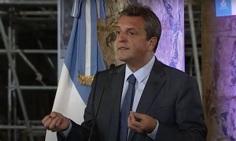 Massa La Argentina Tiene Que Superar La Enfermedad De La Grieta La