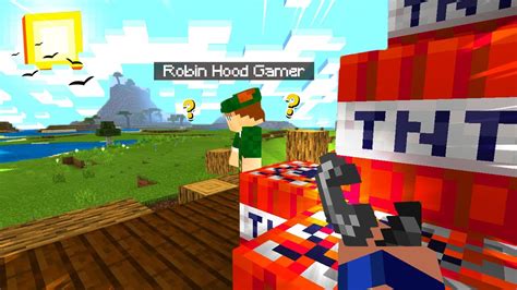 Fingi Ser O Heydavi E Trolei O Robin Hood Gamer No Minecraft Youtube