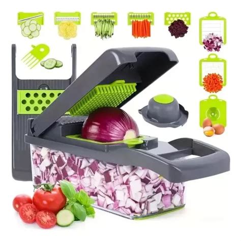 Cortador Fatiador Verduras Frutas Legumes Processador Inox