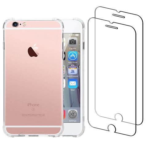 Capa Iphone 6 6s E 2 Películas De Proteção Plástico Reciclado