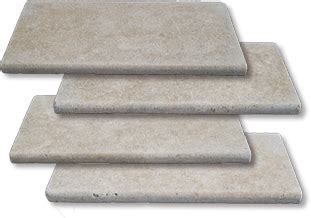 Ivory Travertine Bullnose Pool Coping Tile Travertine Tiles Supplier