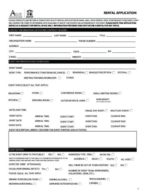 Fillable Online Austintexas Gov Rental Application Fax Email Print