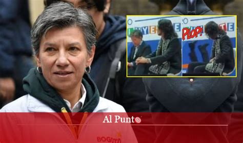 Video ¡qué Totazo Claudia López Se Cayó En Un Evento En Bogotá Las Redes No Perdonan • Al Punto