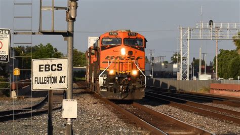 Railfanning Fullerton Feat Bnsf On Point Amtk