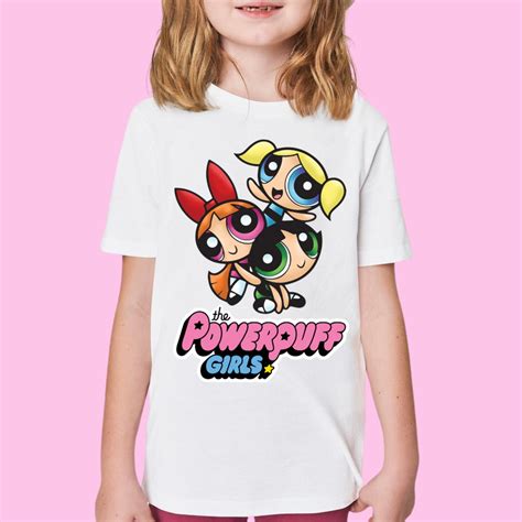 Blusa Meninas Super Poderosa - CAMISETA CAMISA BLUSA MENINAS SUPER PODEROSAS VARIOS MODELOS DESENHO ...