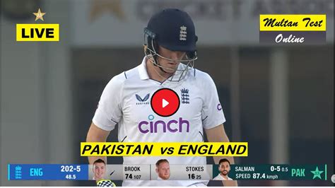 Eng Vs Pak Test Live Lyn Sandra