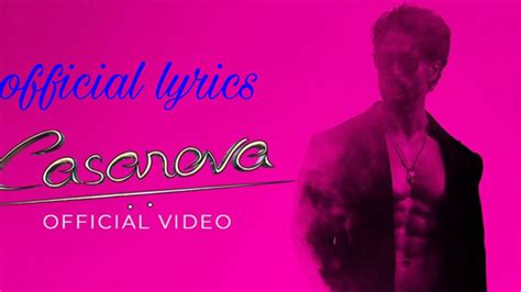 Casanova Official Lyrics Tiger Shroff Youtube