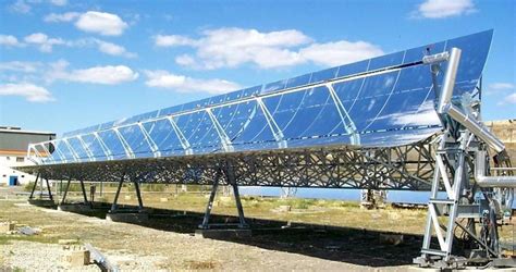 The Parabolic Trough Csp Technology Concentrated Solar Power Thermal