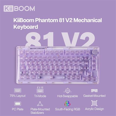 Mua Kiiboom Phantom V Hot Swappable Upgraded Crystal Gasket