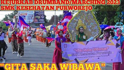 Kirab Kejurkab Gita Saka Wibawa Korps Drumband Smk Kesehatan