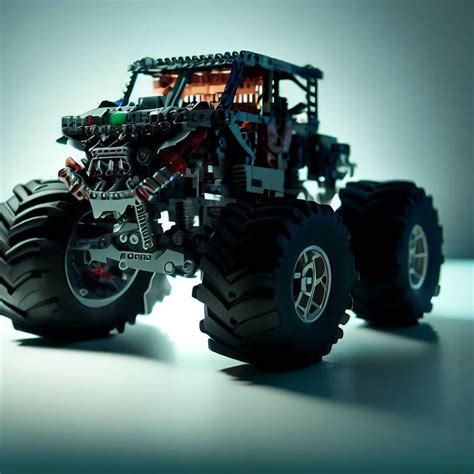 Lego Technic Monster Truck Zbuduj Niesamowit Maszyn Na Czterech