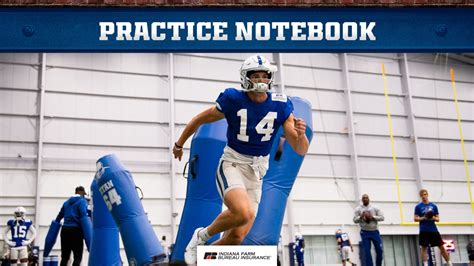 Practice Notebook From Alec Pierce To Rodney Thomas Ii Colts