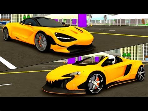 Roblox Car Dealership Tycoon McLaren 650S Spider Vs McLaren 720S YouTube