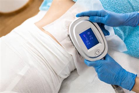 cryolipolysis treatment stock  pictures royalty